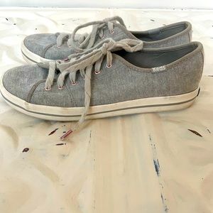 KEDS Kickstart Geo Jersey Sneaker, grey